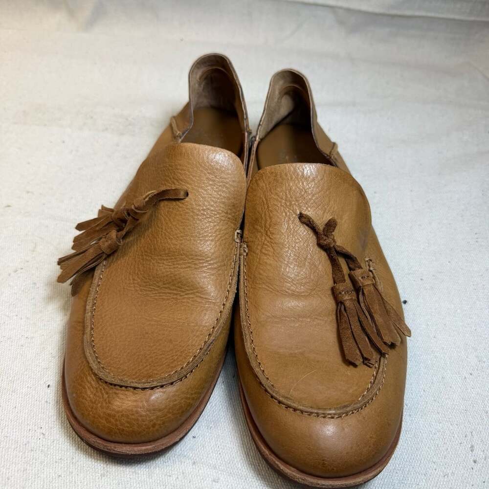 Kork-Ease Tinga Tassel Loafer Size 9.5M Tan Leather